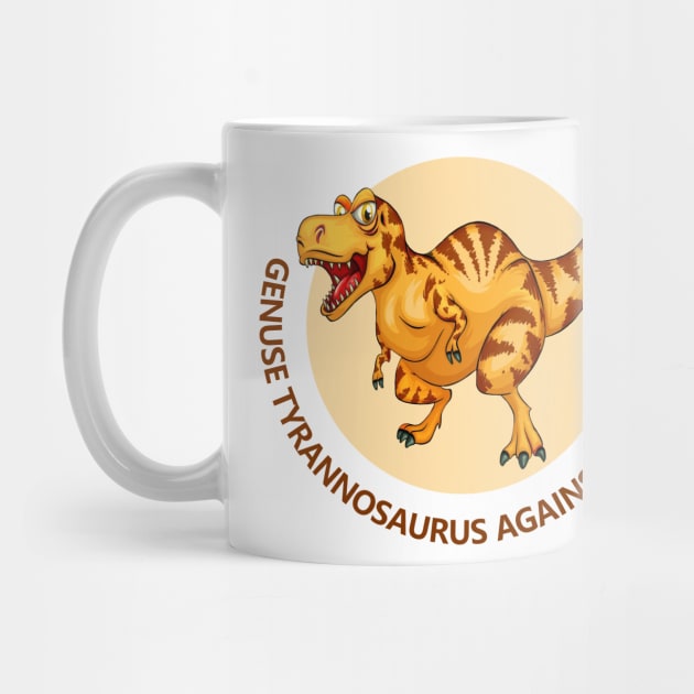 Free Thinking Club - Genus Tyrannosaurus Against Evangelicals by Courage Today Designs